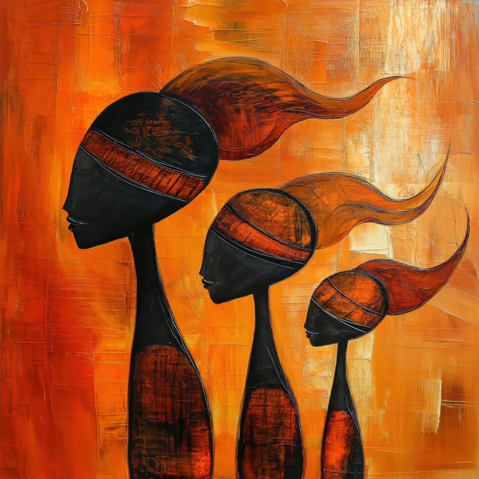 Africa abstract pellicola backlit da Imagine