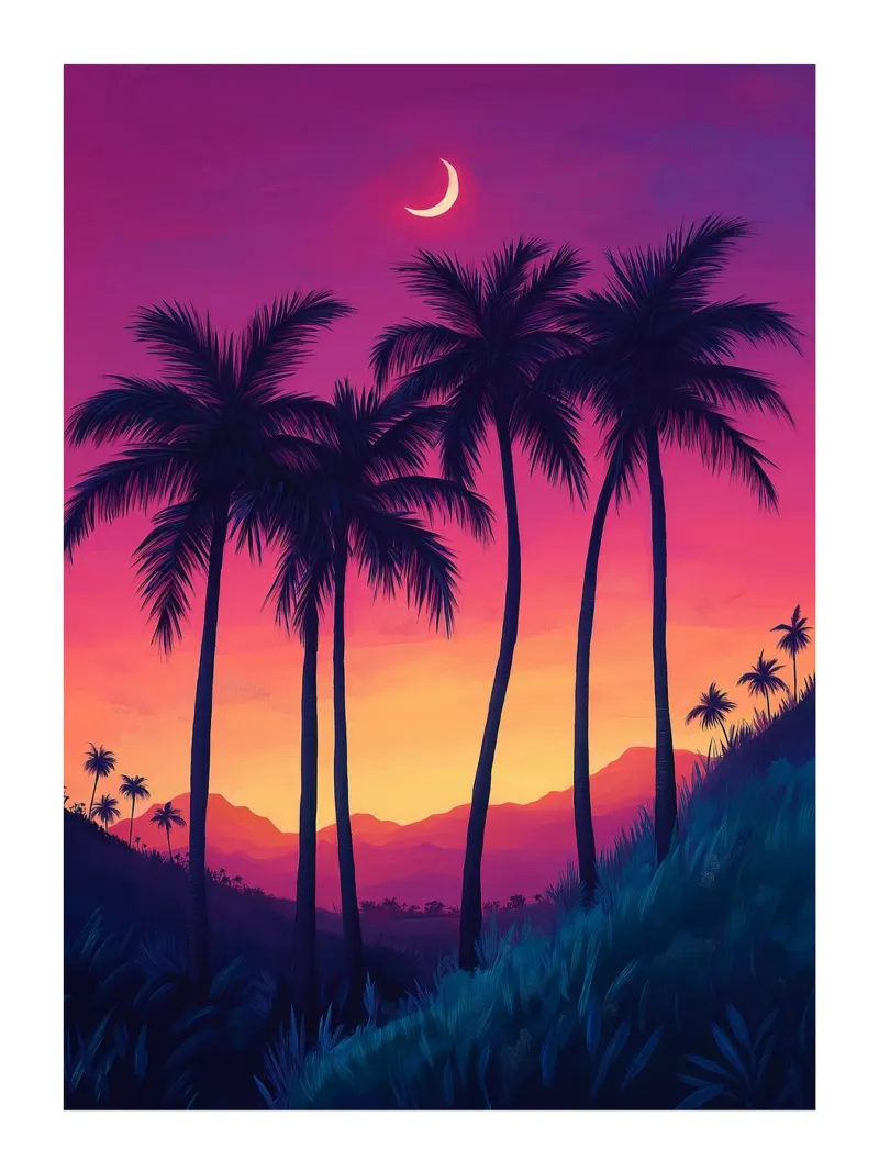 Tramonto tropicale plexiglass da DWA