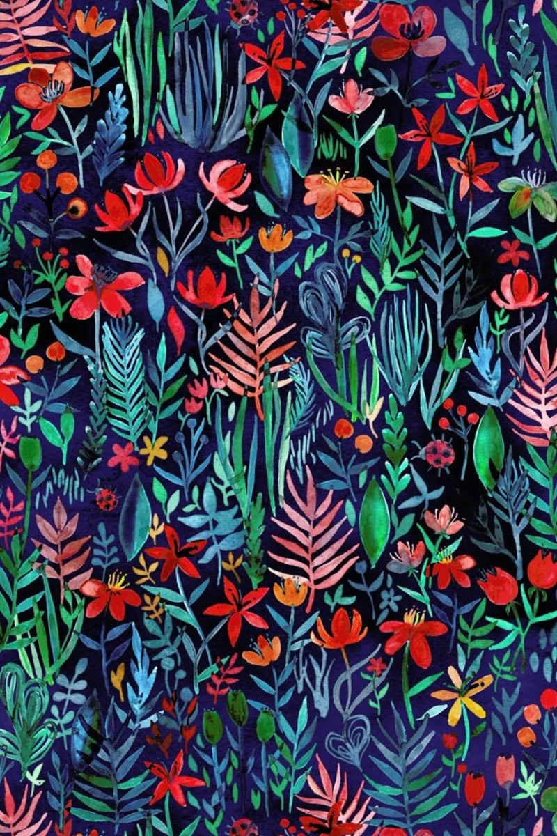 Tropical Ink poster by Micklyn Le Feuvre