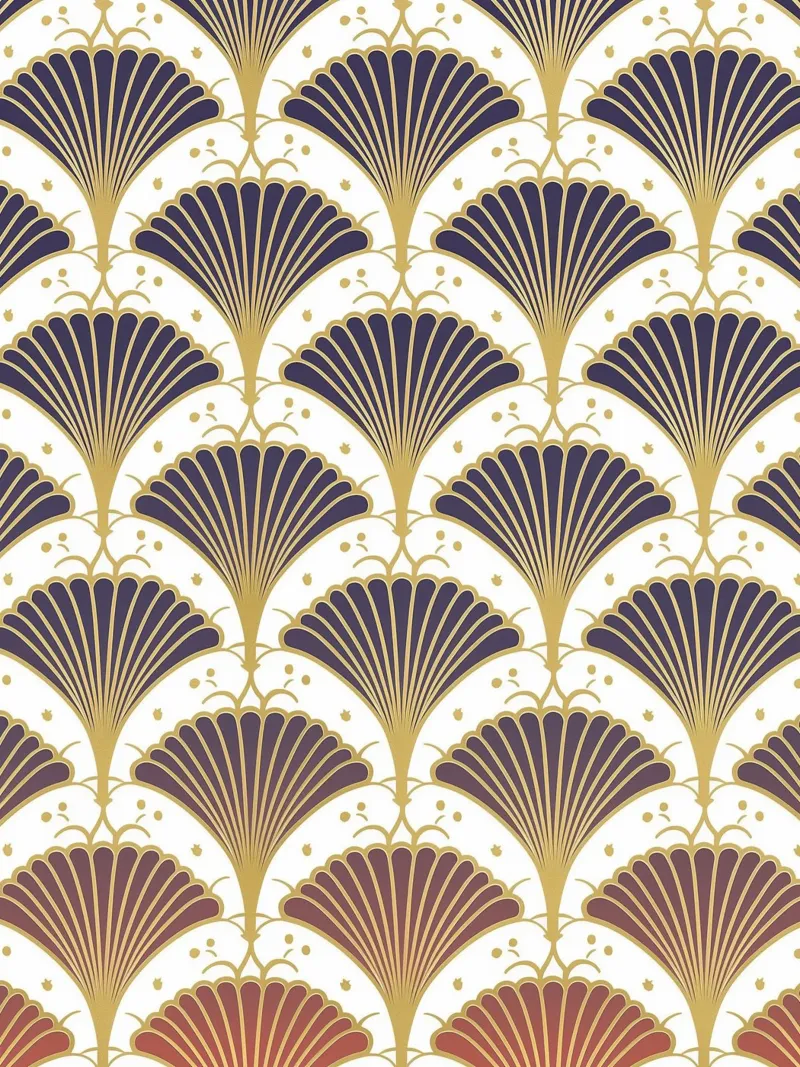 Art Deco pattern jazz pellicola backlit da Carinaprint