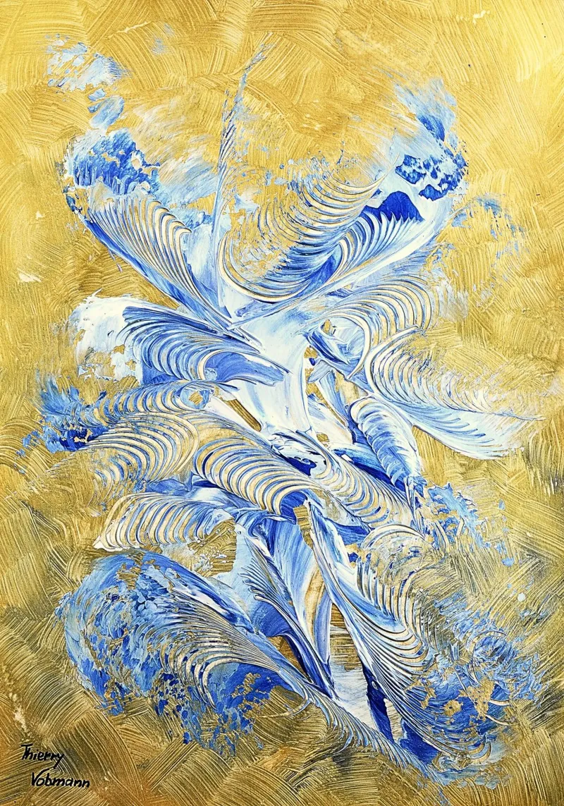 IDEAL GIFT 102 canvas by Thierry Vobmann Abstract painting