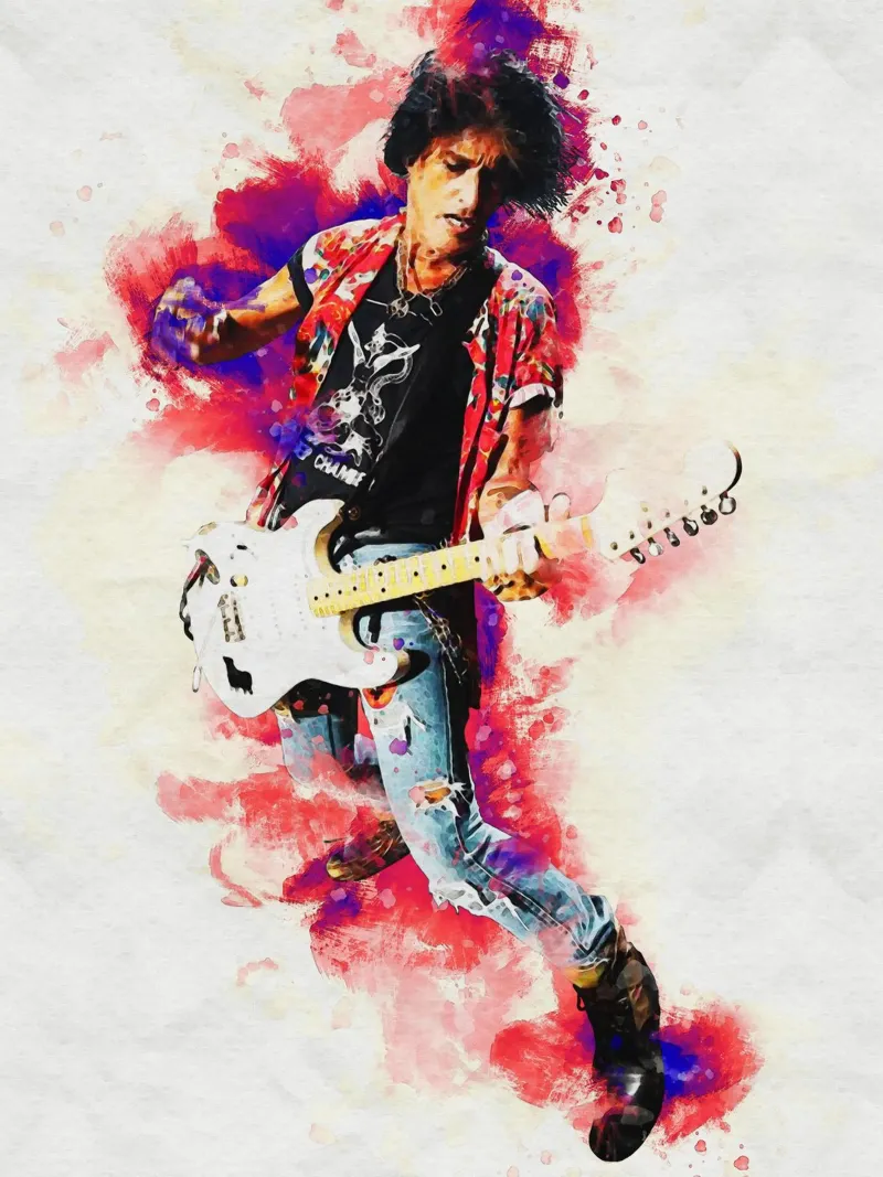 Sbaffo Joe Perry pellicola backlit da Gunawan Rb