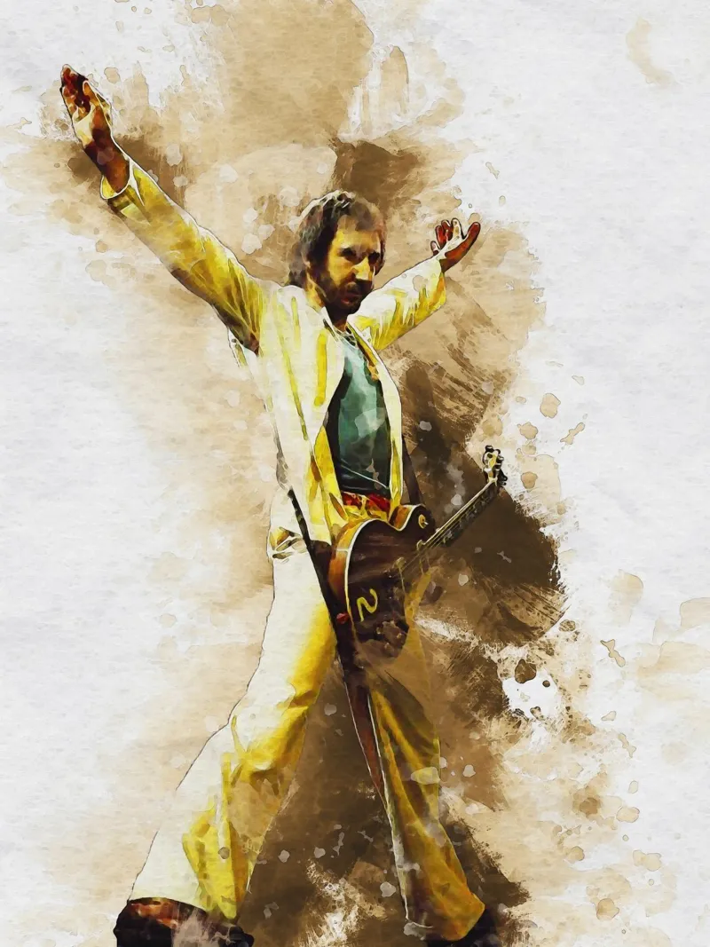 Sbaffo Pete Townshend pellicola backlit da Gunawan Rb