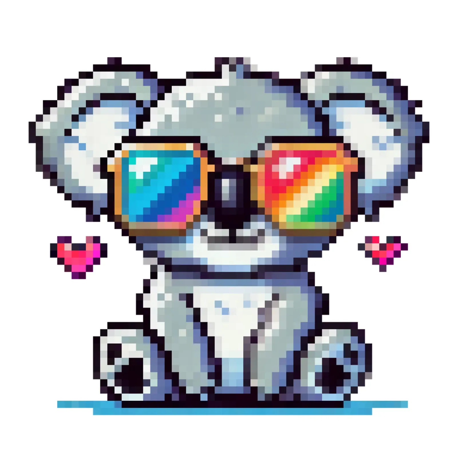 koala fresco - Pixelart pellicola backlit da pixelart