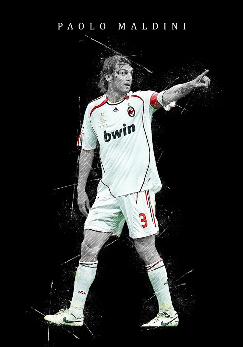 Paolo Maldini pellicola backlit da tenten