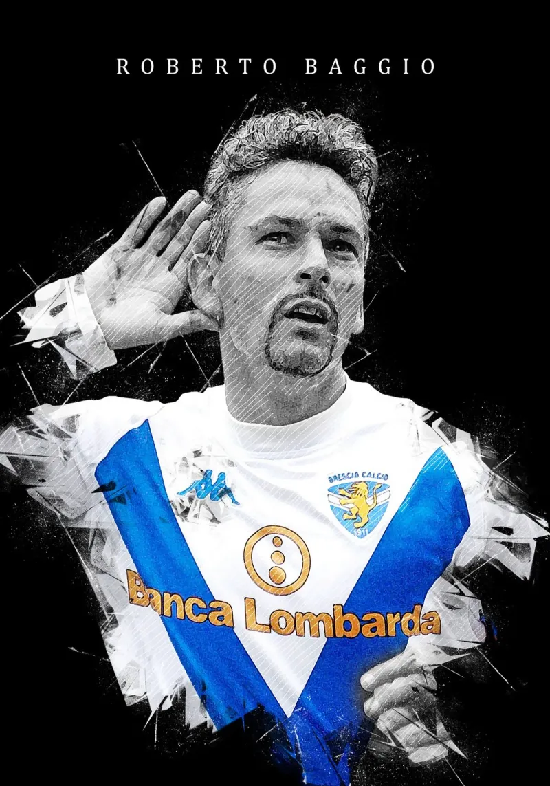 Roberto Baggio poster da tenten