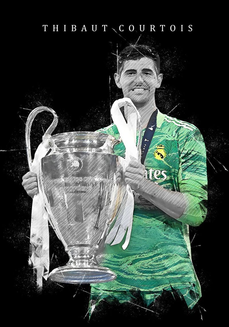 Thibaut Courtois 1 poster by tenten