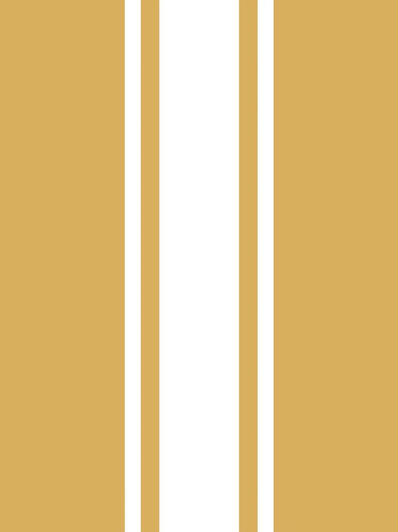 Strisce centrate Basic Scandi 1 | Bianco su giallo senape pellicola backlit da Beauty in Simplicity
