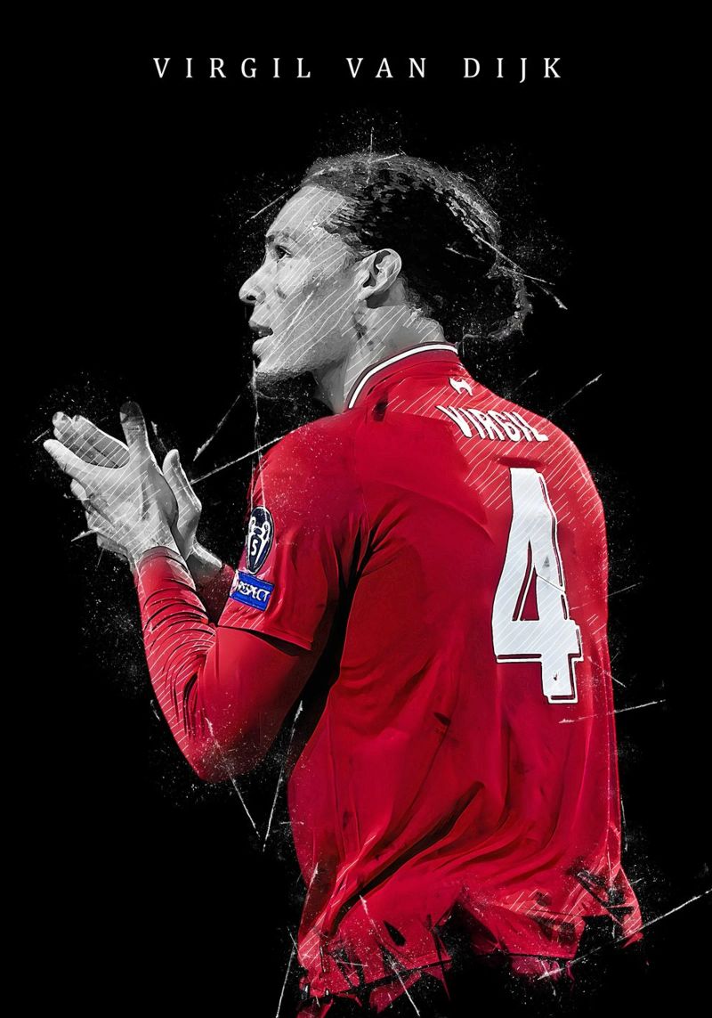 Virgil van Dijk 1 poster by tenten