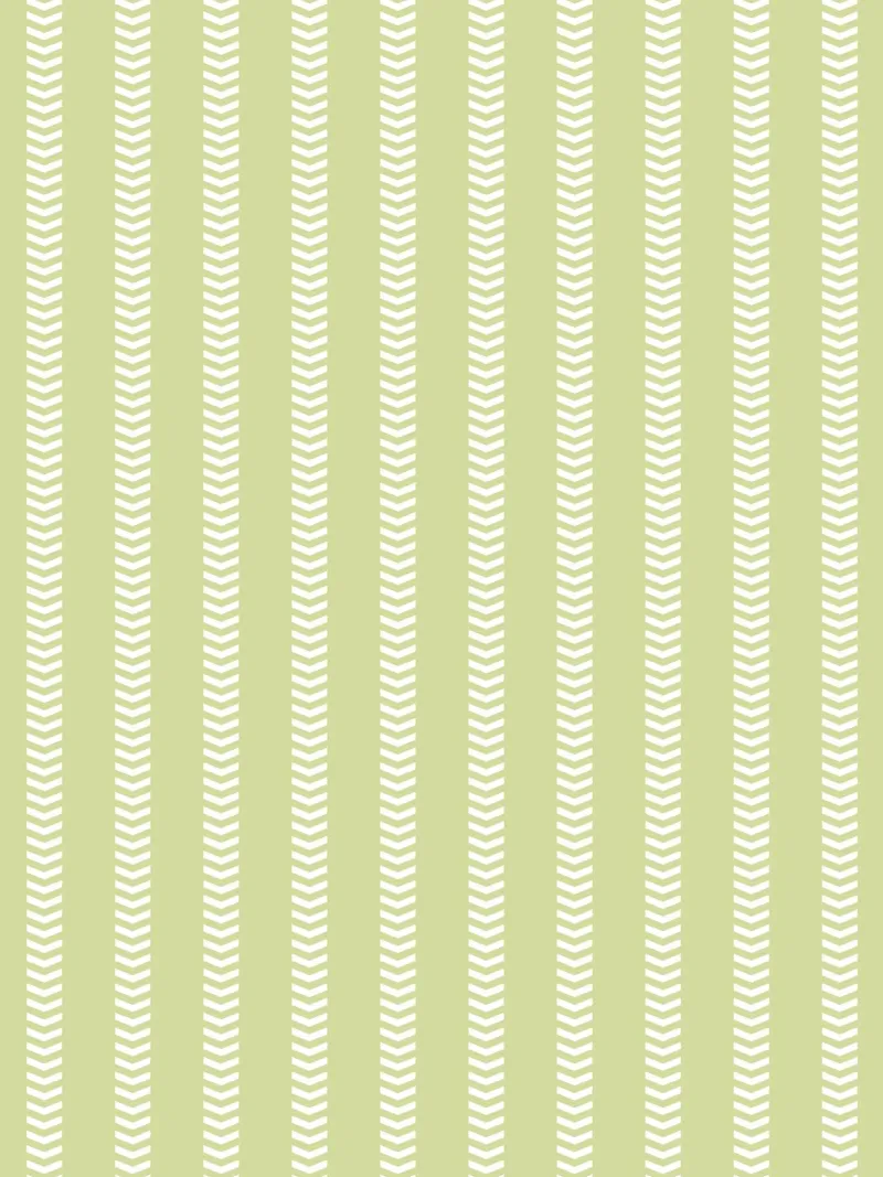 Frecce a strisce Basic Mudcloth | Bianco su verde tenue pastello pellicola backlit da Beauty in Simplicity