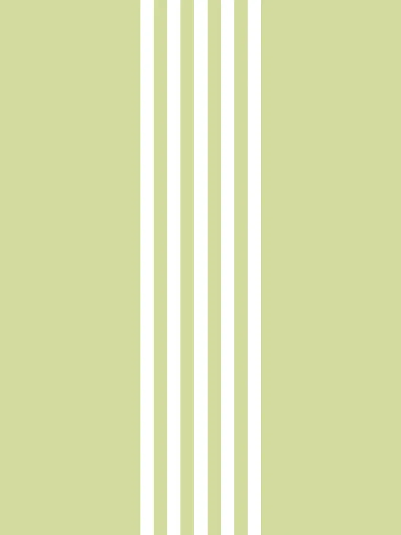 Strisce centrate Basic Scandi Chic 2 | Bianco su verde pastello pellicola backlit da Beauty in Simplicity