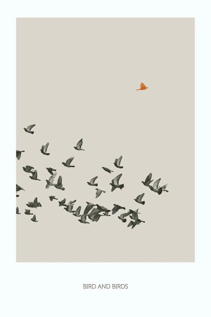 Bird And Birds Poster von Sarah Bühler