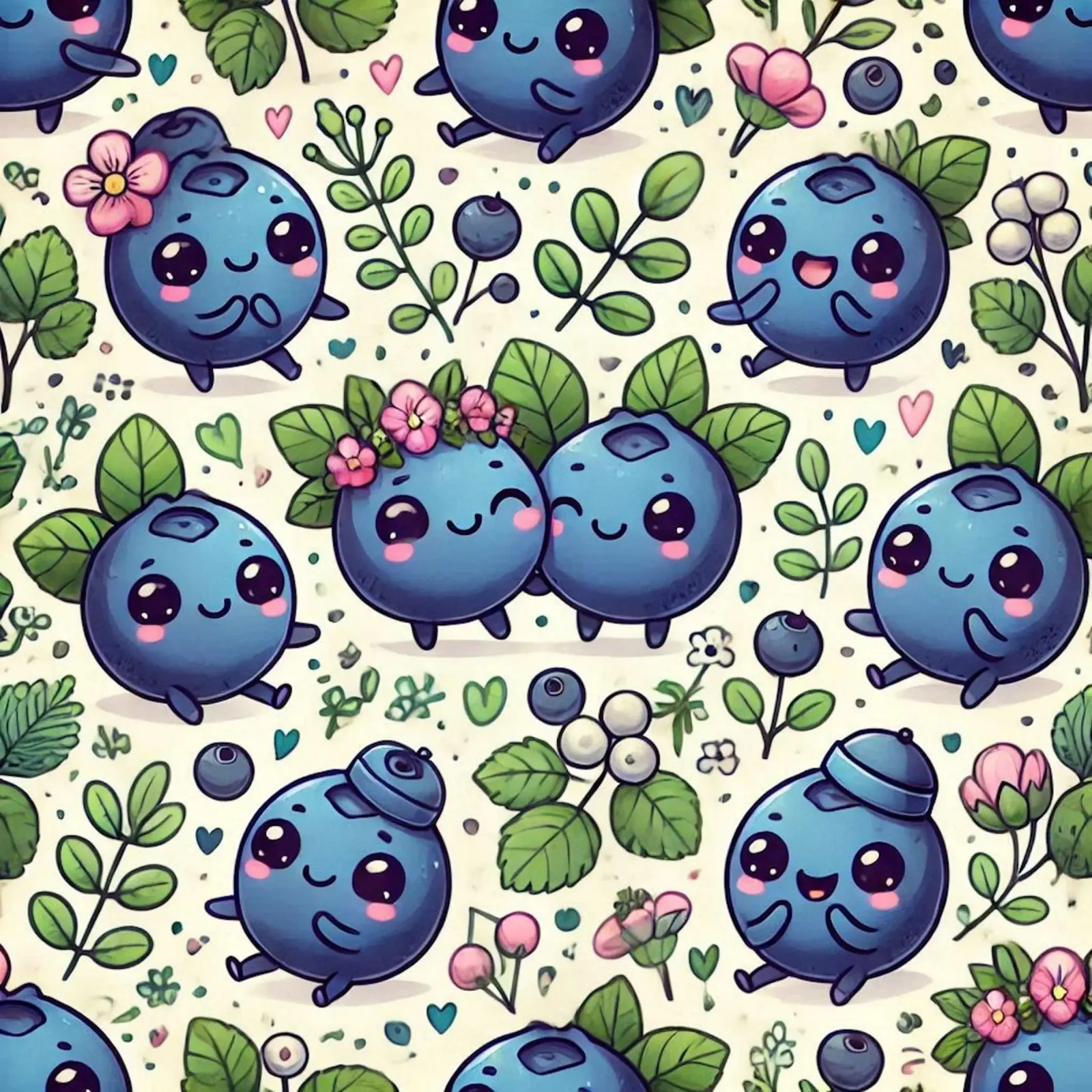 Blaue Kornblumenwonne Leinwand mit Schattenfugenrahmen von Organic Aesthetics