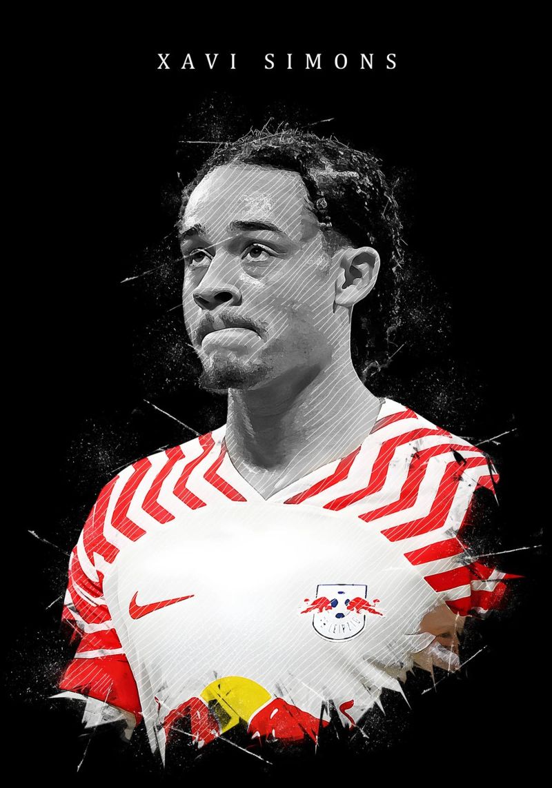 Xavi Simons poster by tenten