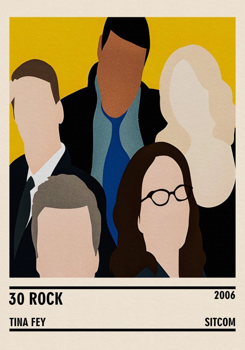 30 Rock poster van TheArtstudio