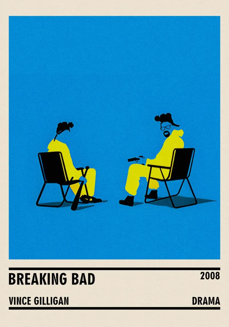 Breaking Bad pellicola backlit da TheArtstudio