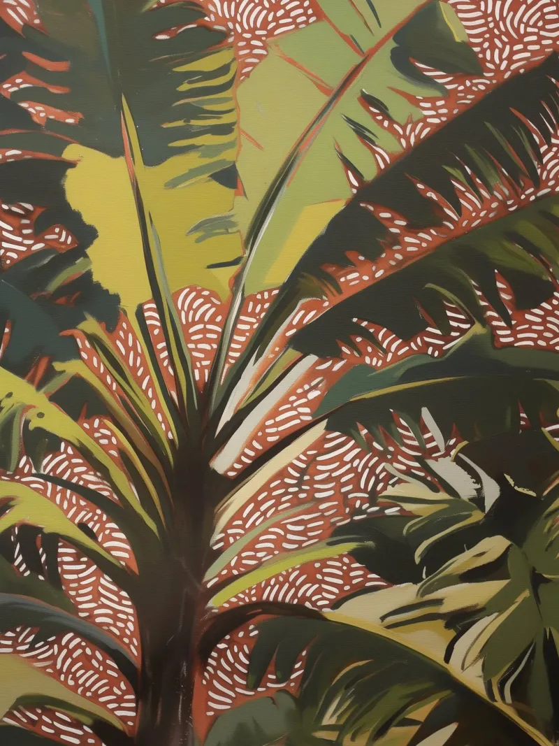Natura Palme al vento poster da Carinaprint