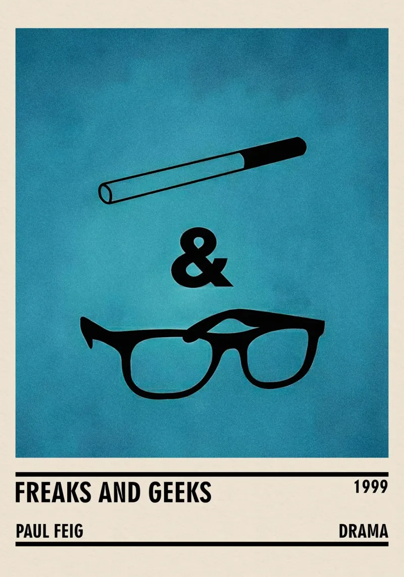 Freaks and Geeks pellicola backlit da TheArtstudio