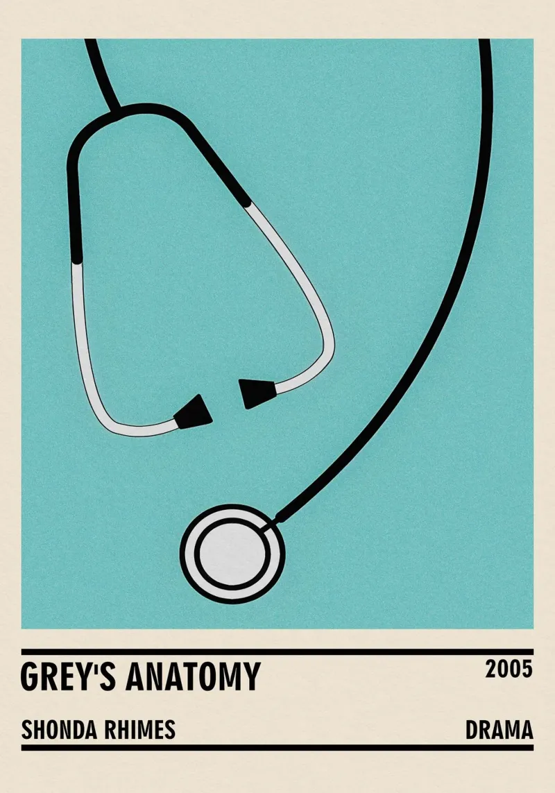 Grey's Anatomy pellicola backlit da TheArtstudio