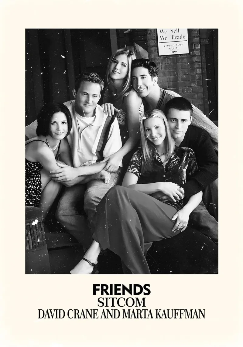 Friends canvas by FreeArtStudio