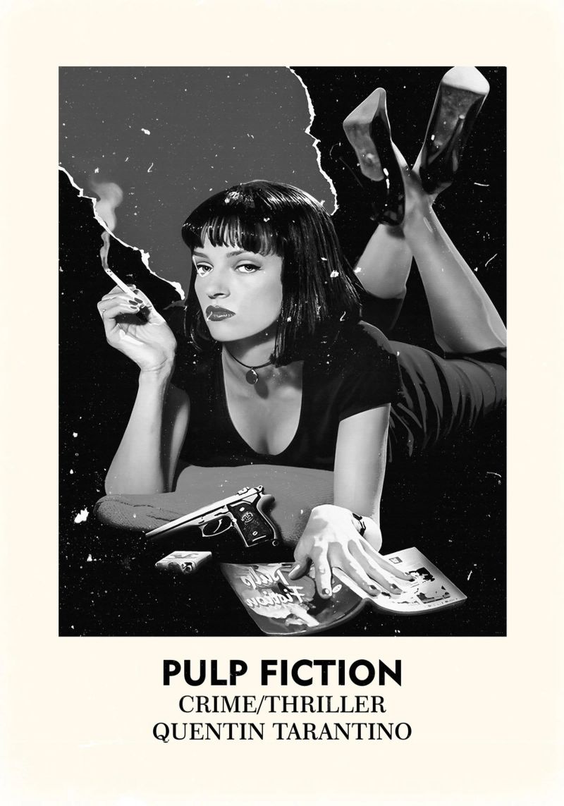 Pulp Fiction Poster von FreeArtStudio