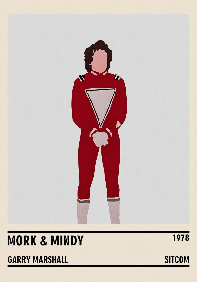 Mork & Mindy pellicola backlit da TheArtstudio