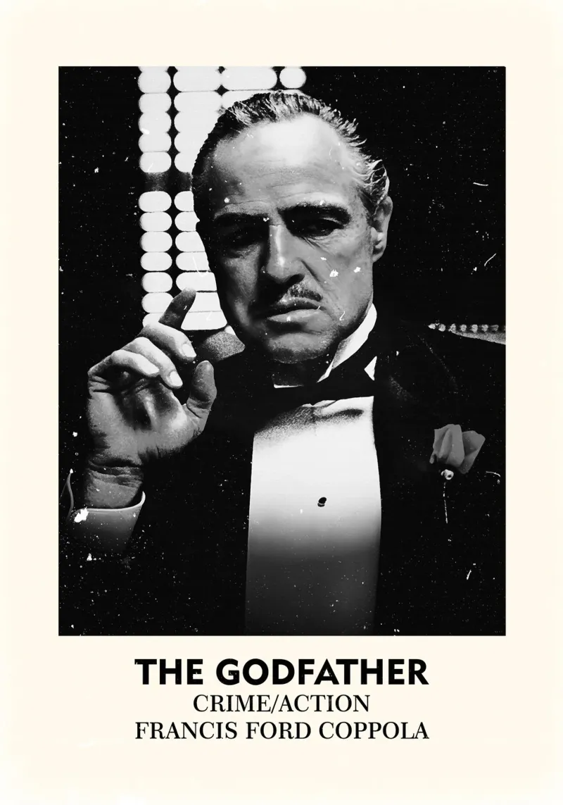 The Godfather Leinwand von FreeArtStudio