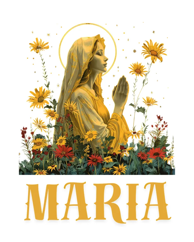 Maria "Beata Serenità" carta hahnemühle da Nikis Art Studio