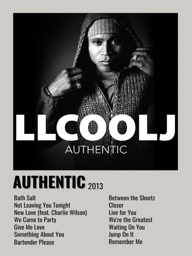 LLCOOLJ AUTHENTIC 2013 metacrilato de SoundStudio