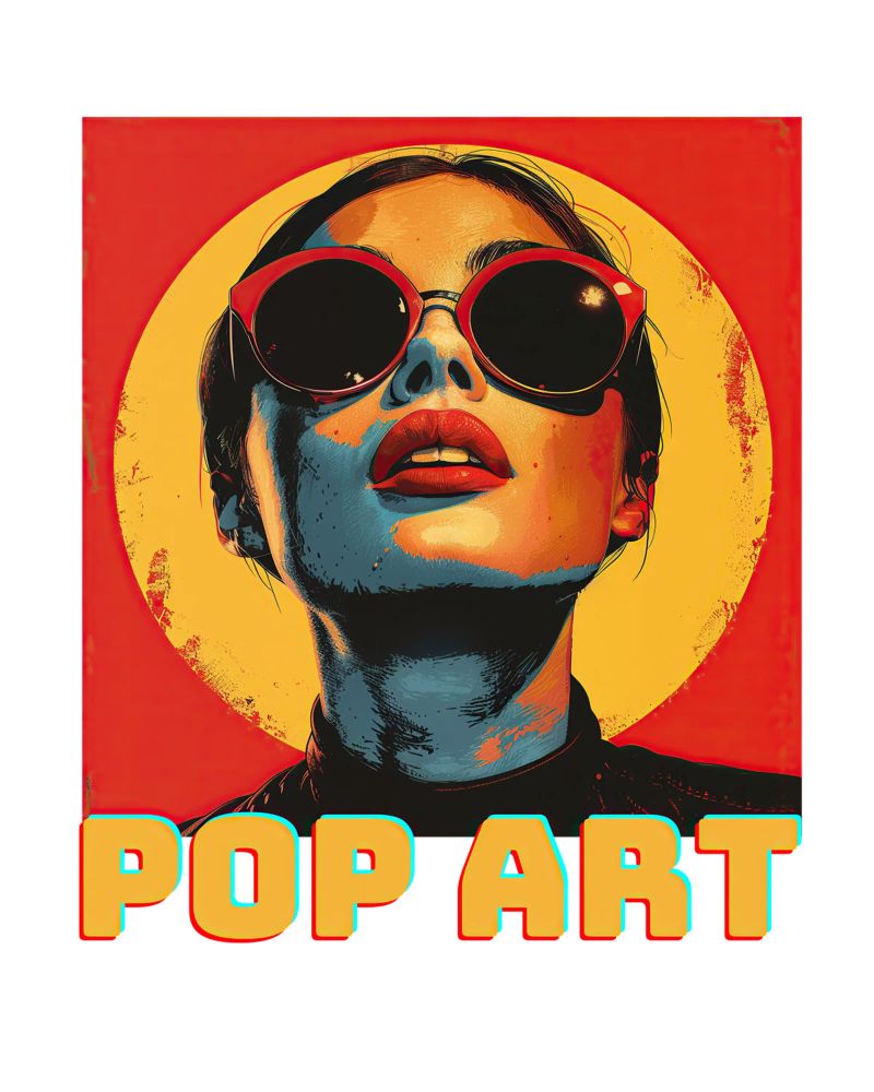 Pop Art Poster von Nikis Art Studio