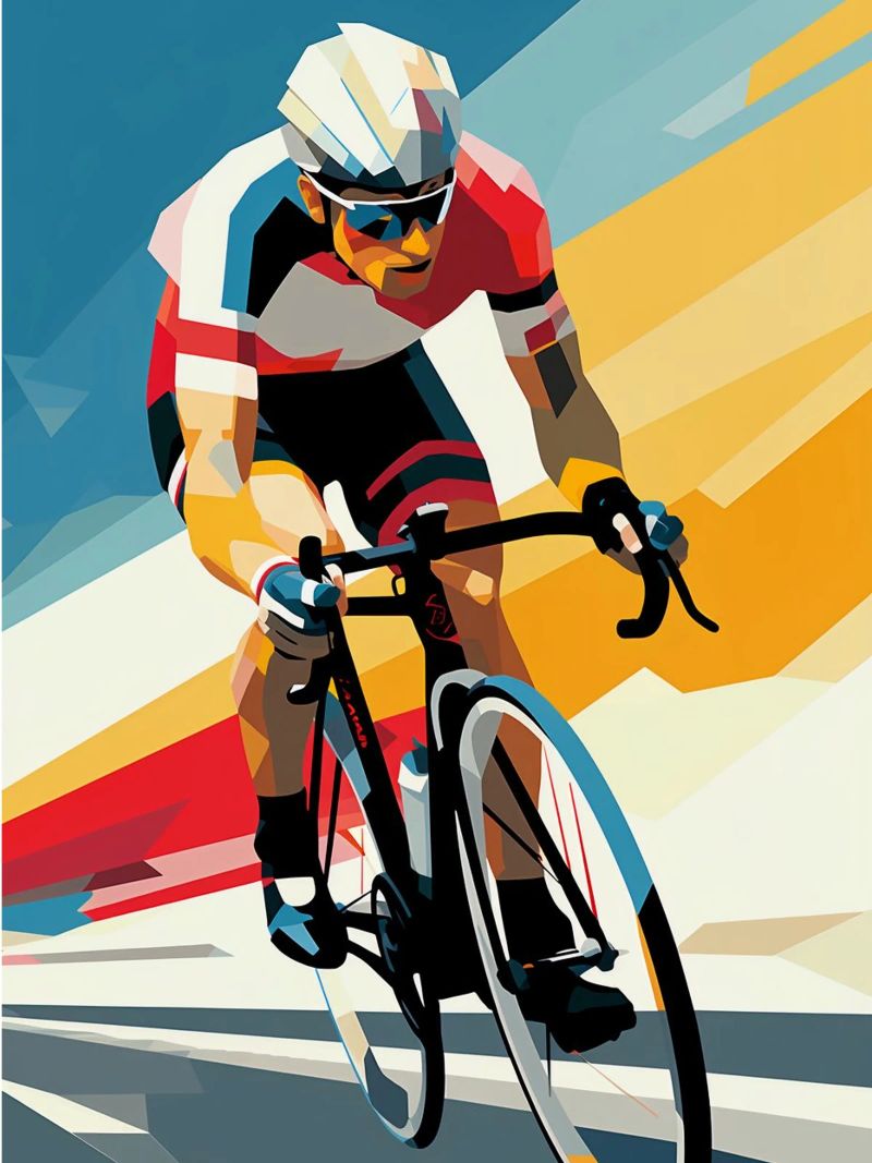 Cycling Vintage Retro poster by Mateo