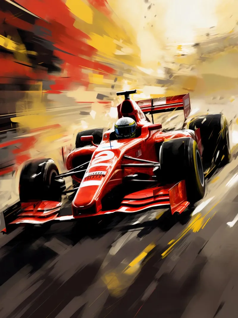 F1 Racing pellicola backlit da Mateo