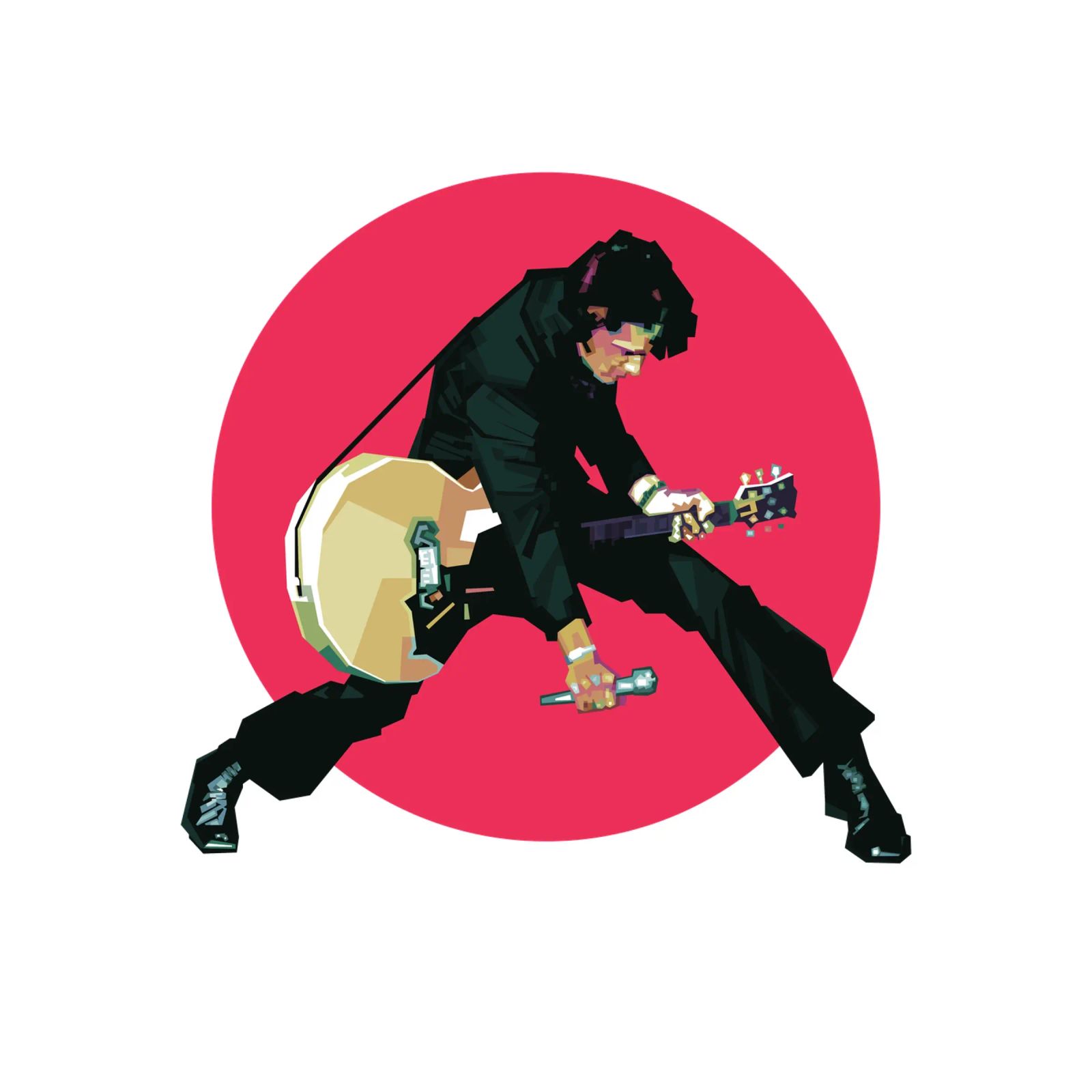 The King of Rock 'n' Roll poster by Alkahfsmart