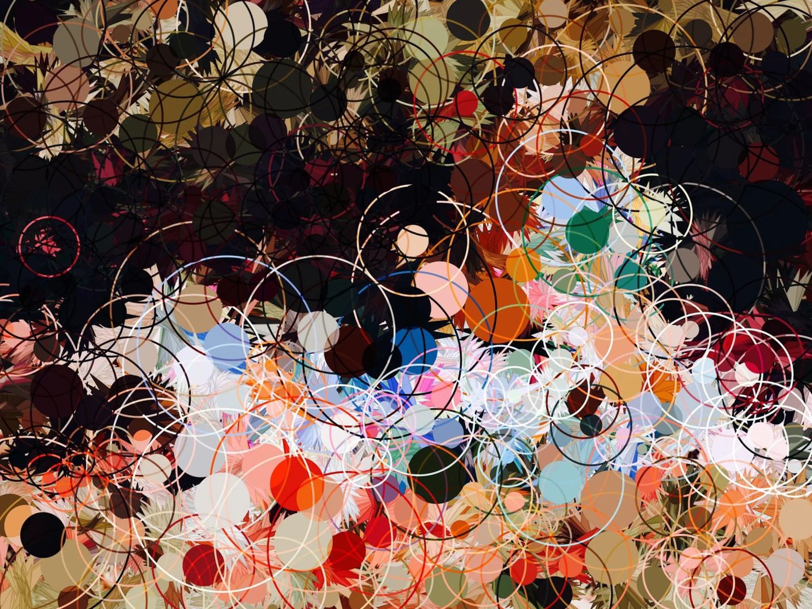 Modern Abstract metacrilato de Artsy Bessy