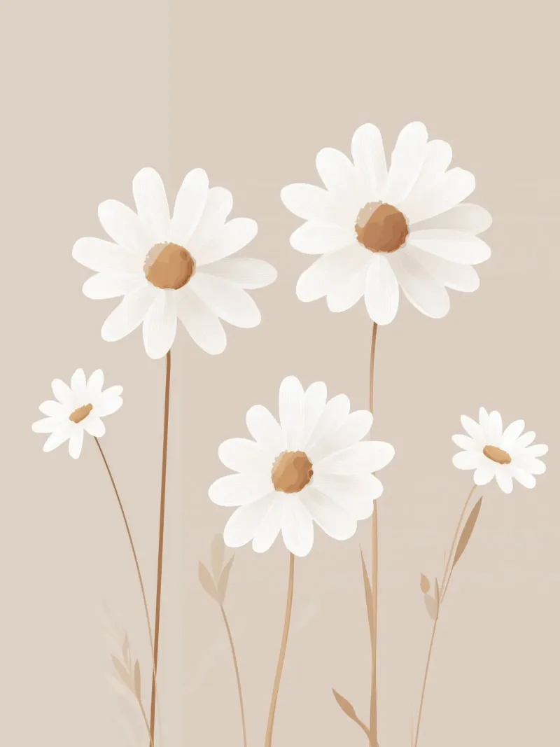 Lovely Daisies canvas by treechild