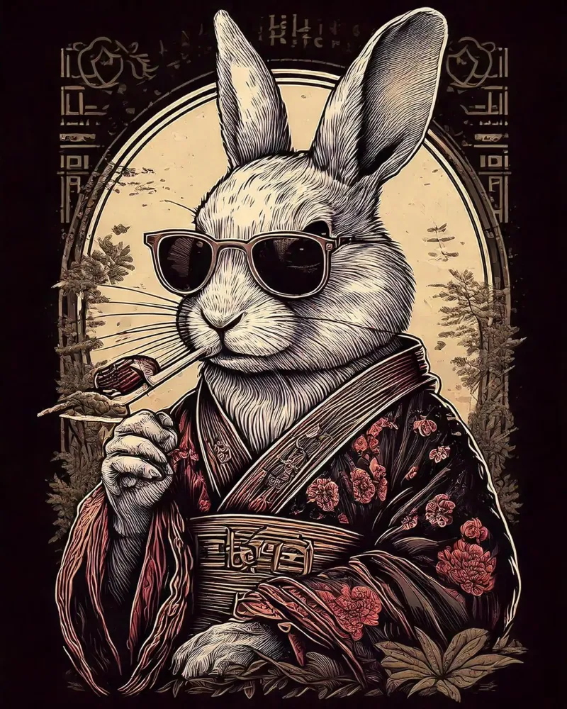 Lapin Kimono pellicola backlit da tylerstudio