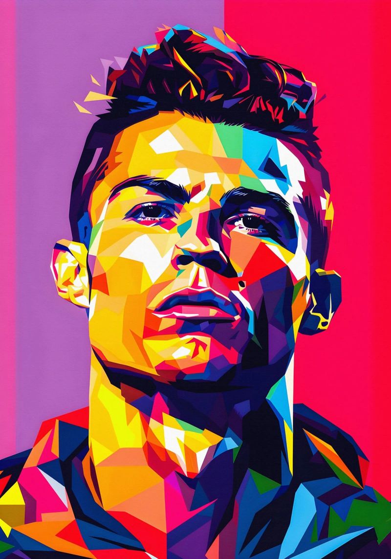 Cristiano Ronaldo Poster von HopeStudio