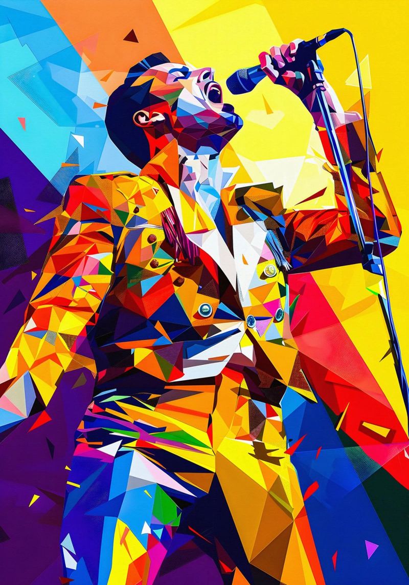 Freddie Mercury Poster von HopeStudio