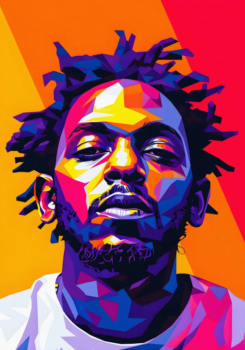 Kendrick Lamar Hahnemühle von HopeStudio