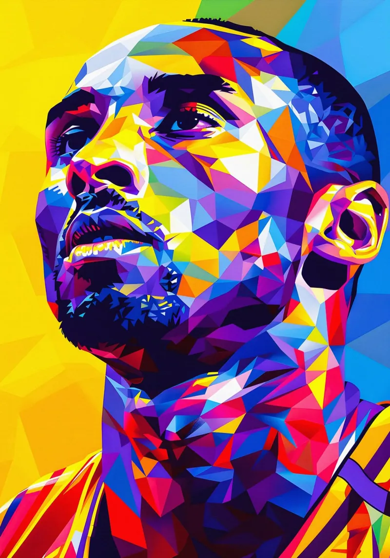 Kobe Bryant pellicola backlit da HopeStudio