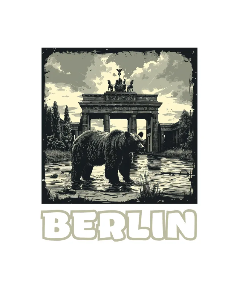 Berlin - Metropolis of Memories carta hahnemühle da Nikis Art Studio