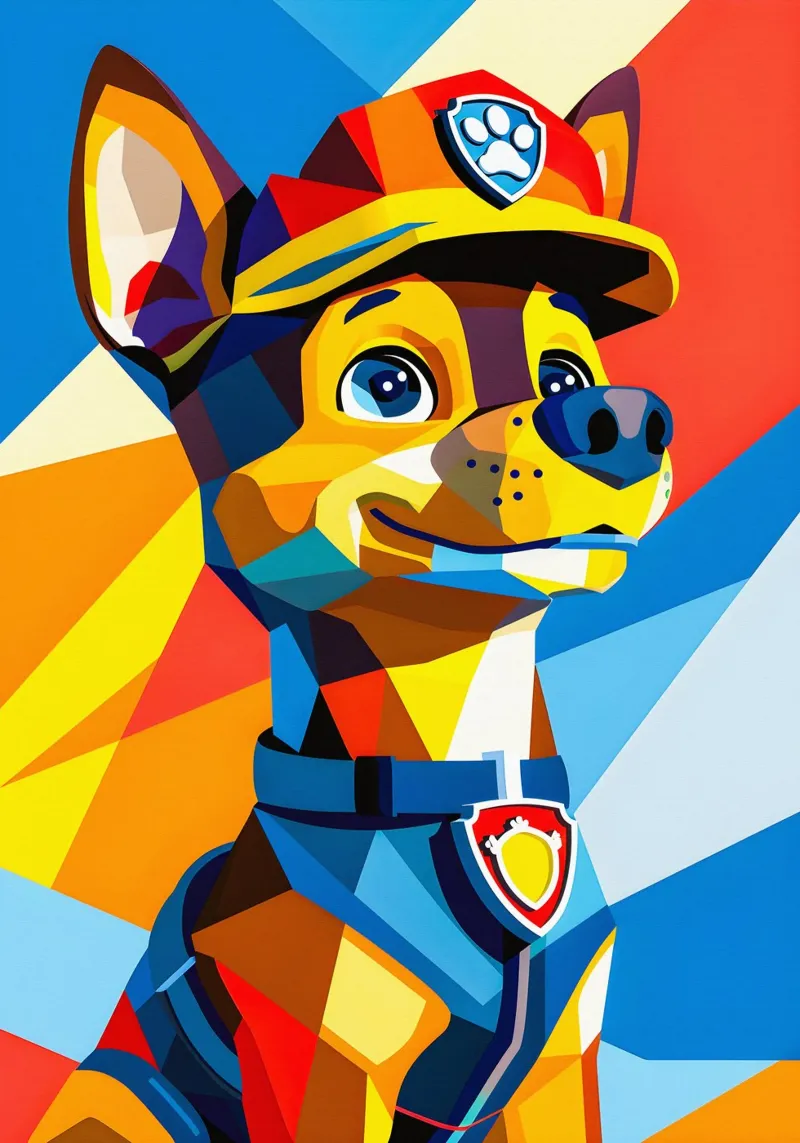 Paw Patrol pellicola backlit da HopeStudio