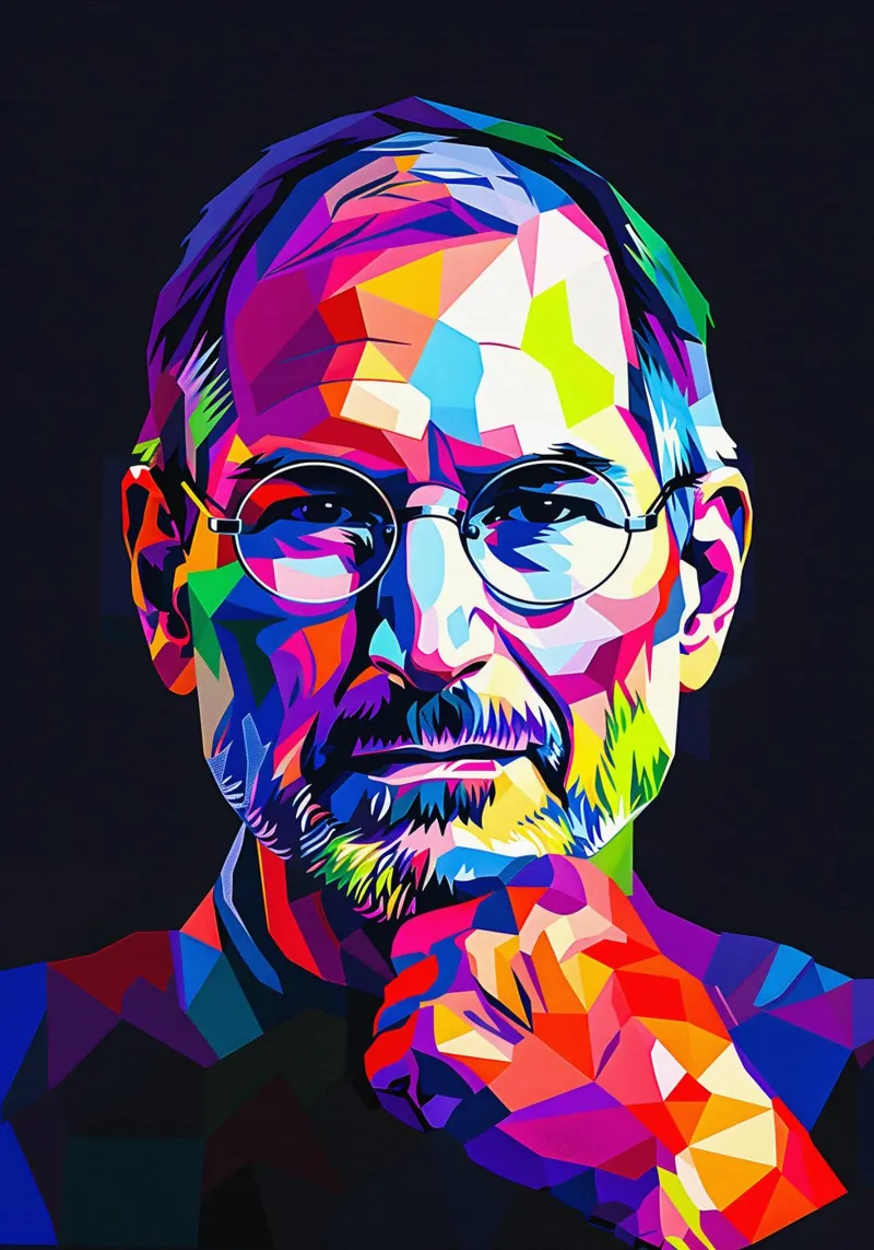 Steve Jobs pellicola backlit da HopeStudio