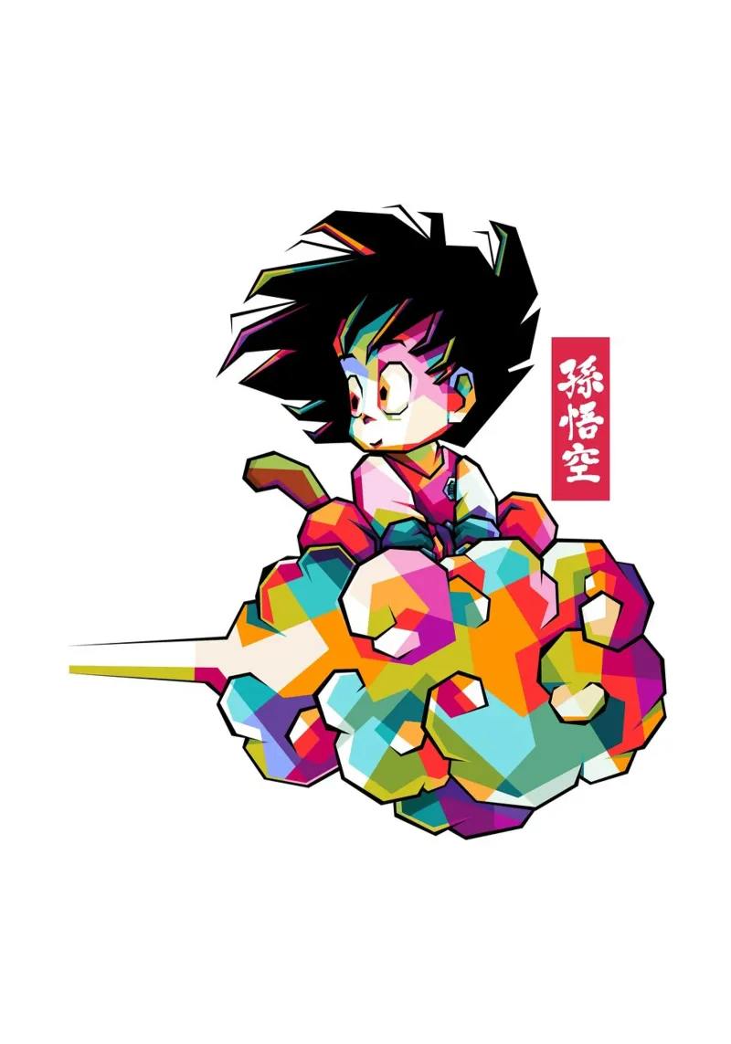 Goku pellicola backlit da HopeStudio