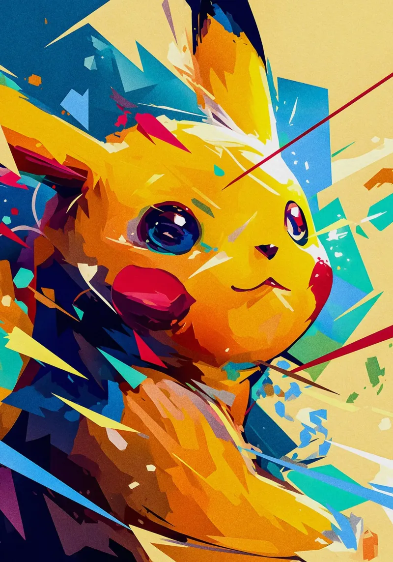 pikachu pokemon plexiglass da HopeStudio