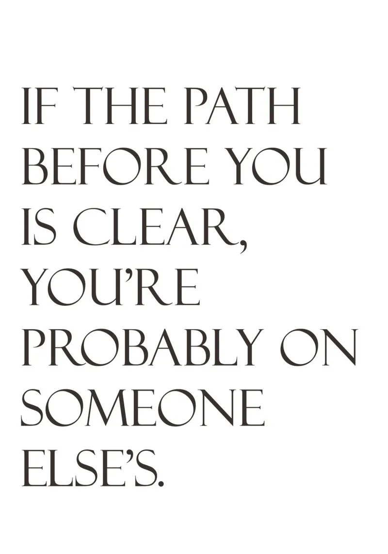 Carl Jung Citazione sul vostro cammino pellicola backlit da lovely lines