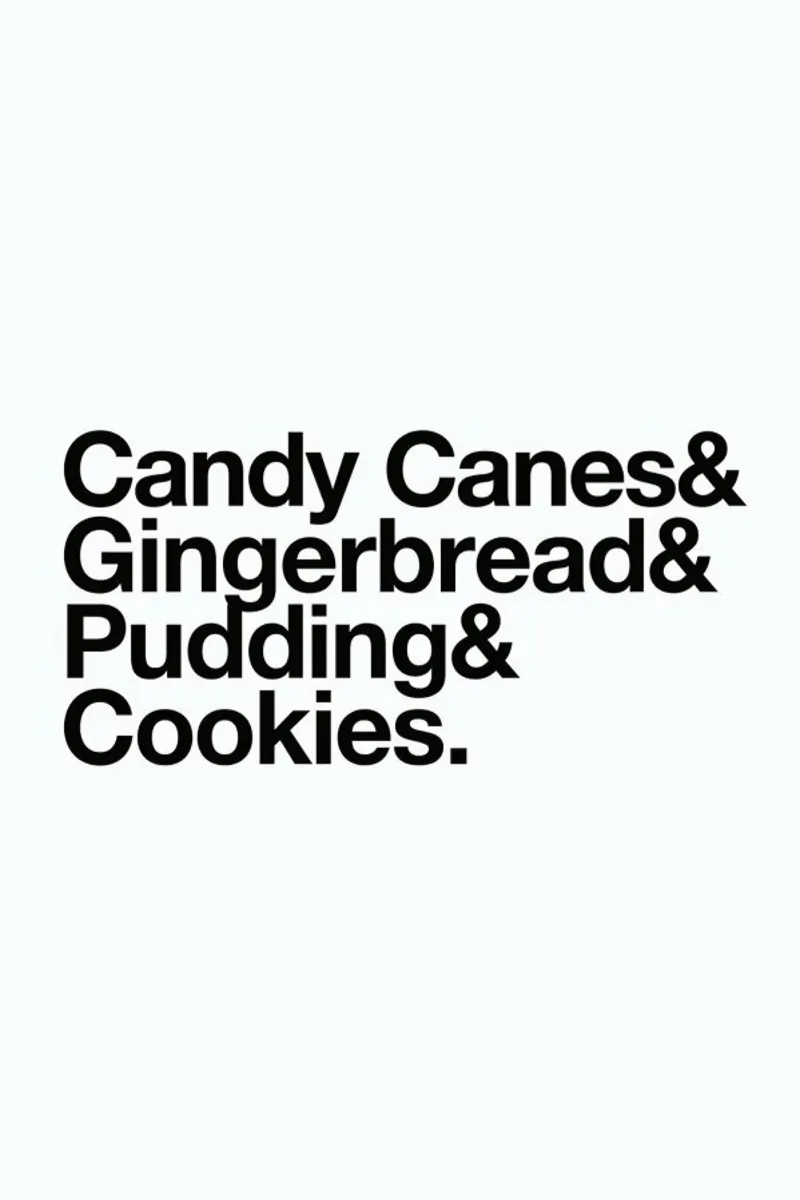 Candy Canes & Cookies pellicola backlit da Studio One