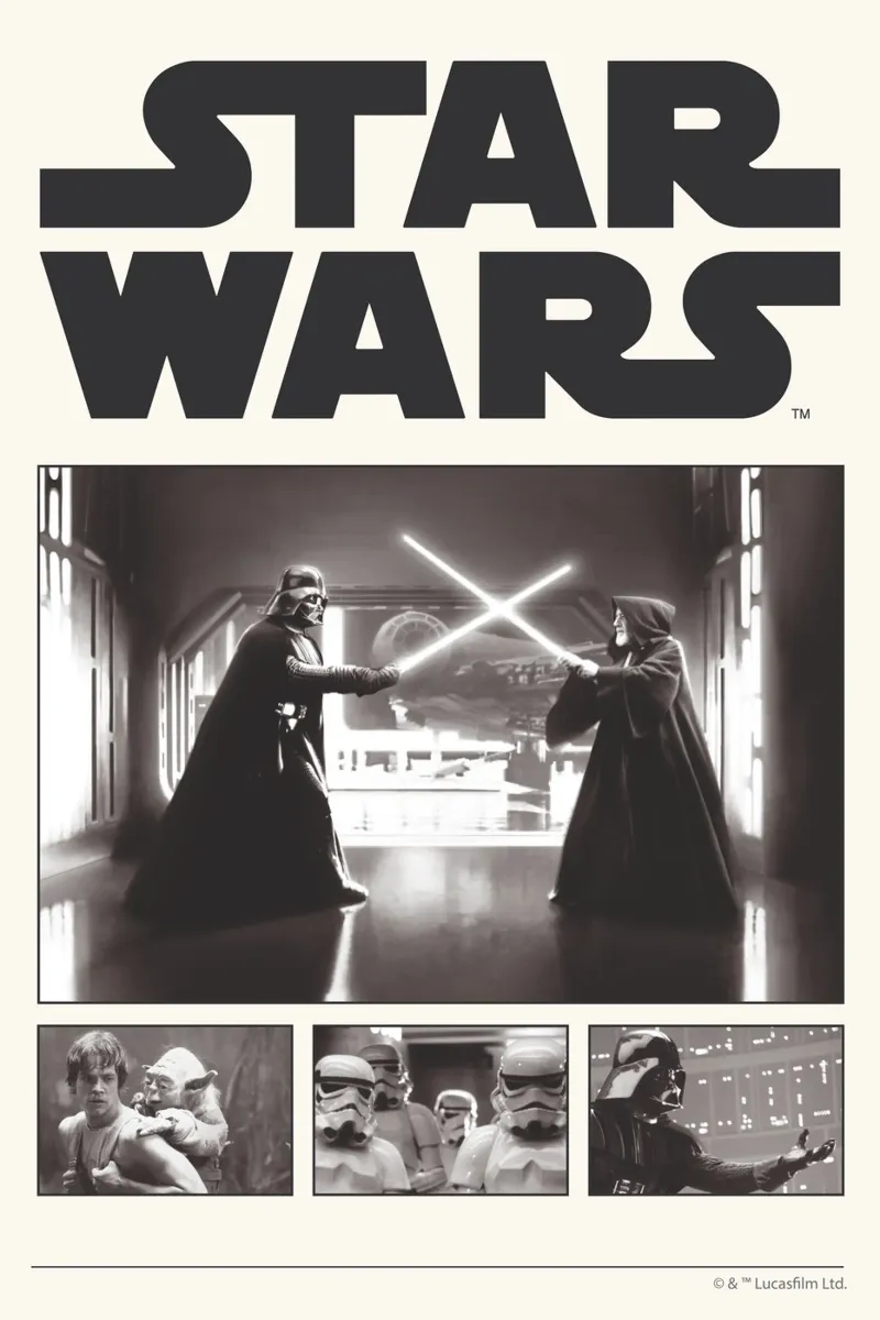 A new hope II poster da Star Wars