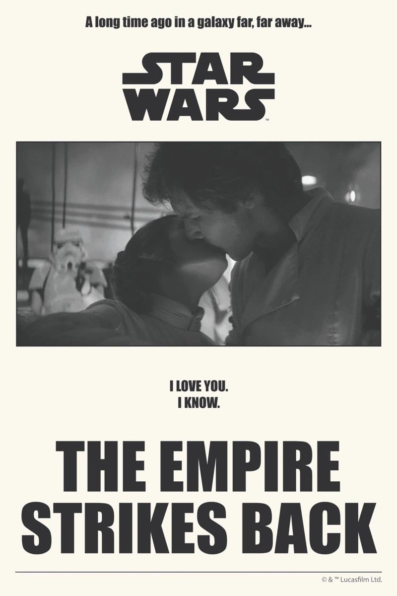 I love you, I know! poster by Star Wars