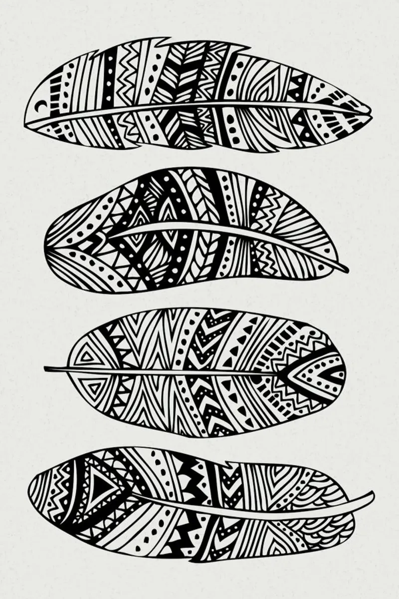 Feathers Of My Life carta hahnemühle da Pom Graphic Design
